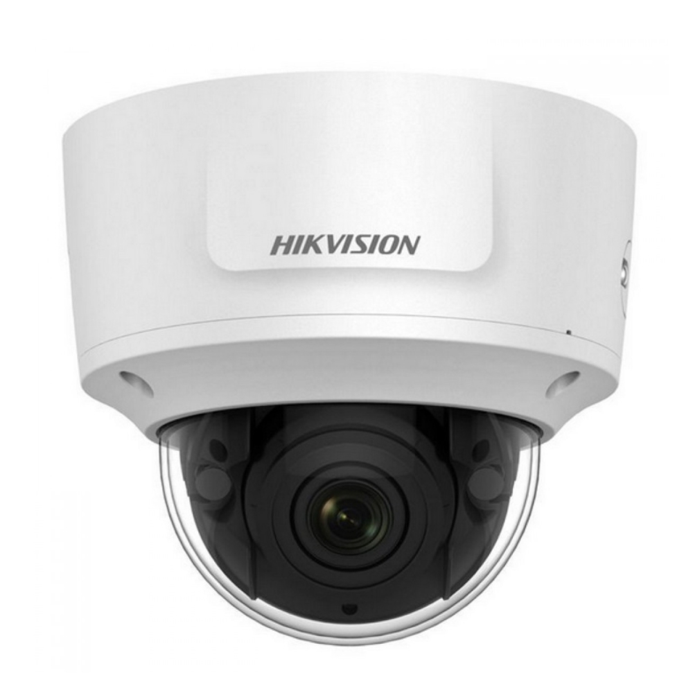 Camera supraveghere Dome IP Hikvision DS-2CD2755FWD-IZS, 5 MP, IR 30 m, motorizat 2.8 - 12 mm
