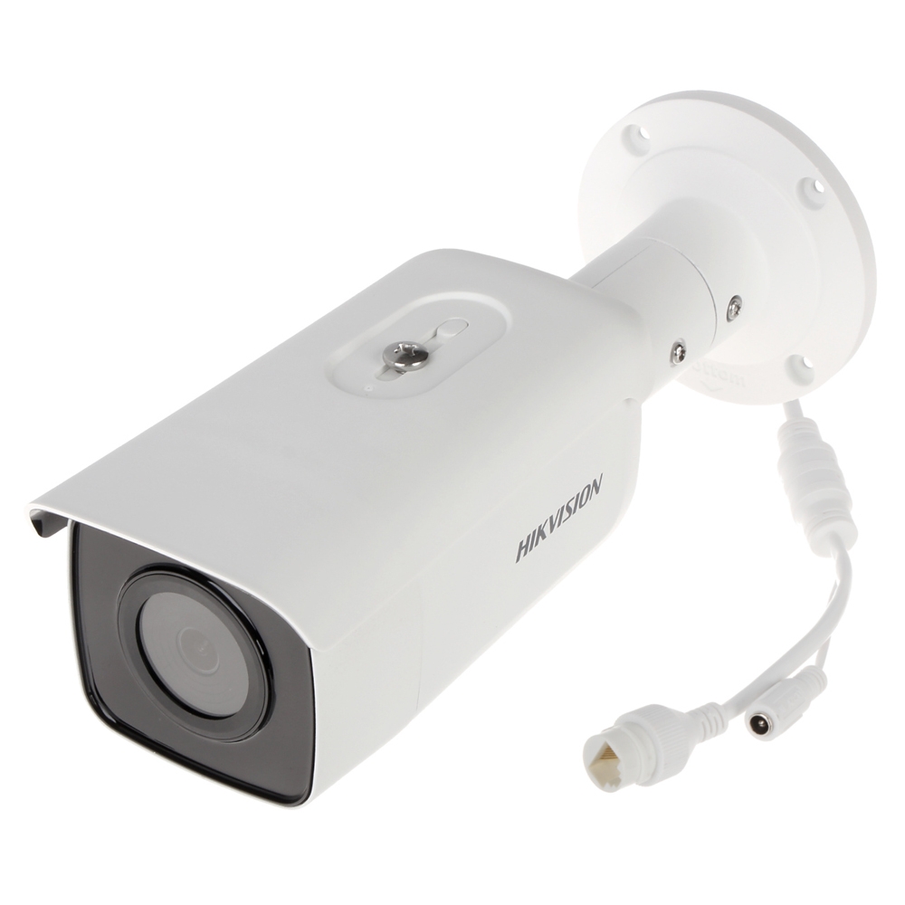 Camera supraveghere exterior IP Hikvision DarkFighter DS-2CD2T26G1-2I, 2 MP, IR 50 m, 2.8 mm, slot card
