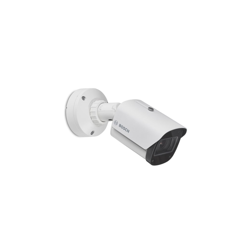 Camera supraveghere exterior IP Bosch Starlight Aviotec FCS-8000-VFD-I, detectie incendiu si fum, 4 MP, IR 80 m, slot card