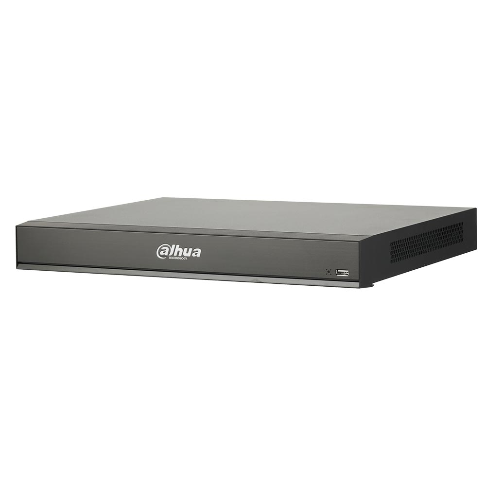 NVR Dahua NVR5216-8P-I/L, 16 canale, 24 MP, 320 Mbps, 8 PoE, functii smart